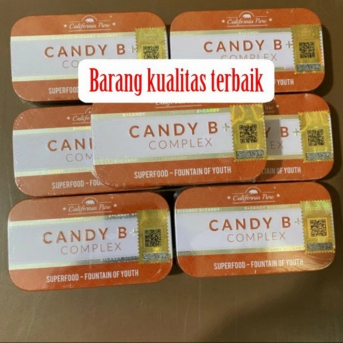 Jual PERMEN SEHAT Herbal Permen Candy B+ Complex Isi 12 Pcs | Shopee ...