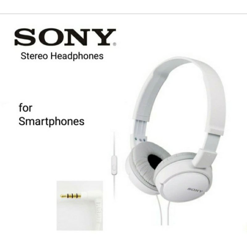 Jual Sony Mdr Zx110ap Stereo Headphoneheadset Original Shopee Indonesia 8241