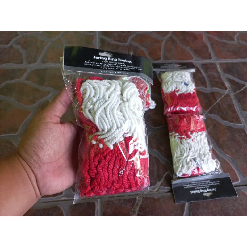 Jual Jaring Jala Net Ring Basket 8 Titik Kait Bahan Katun | Shopee ...