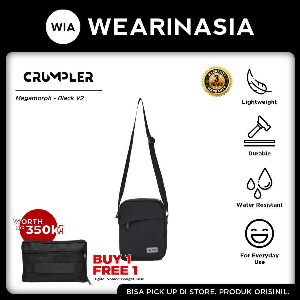 Crumpler megamorph shop sling bag