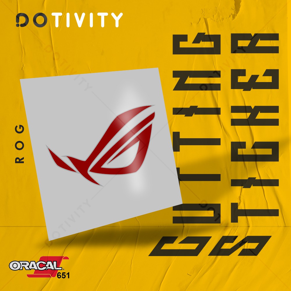 Jual Sticker ROG (Republic Of Gamers) | Shopee Indonesia