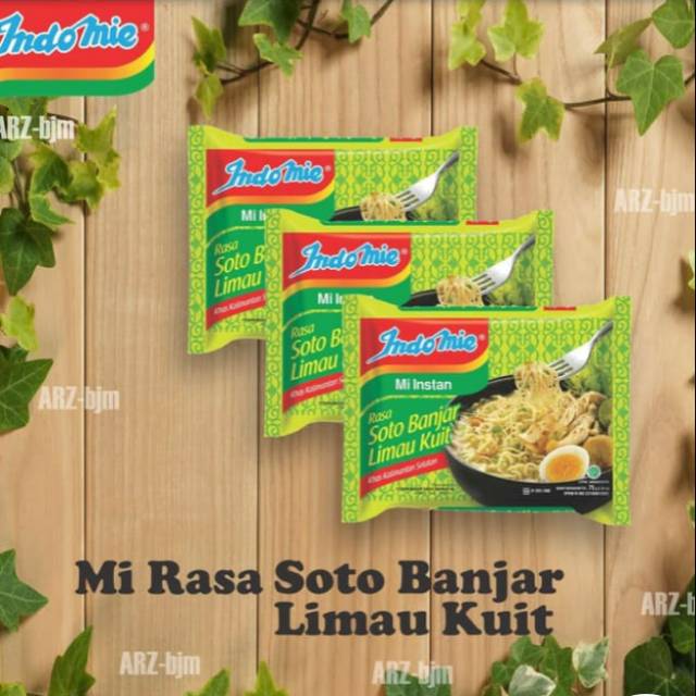 Jual Indomie Rasa Soto Banjar Limau Kuit Khas Kalimantan Selatan ...