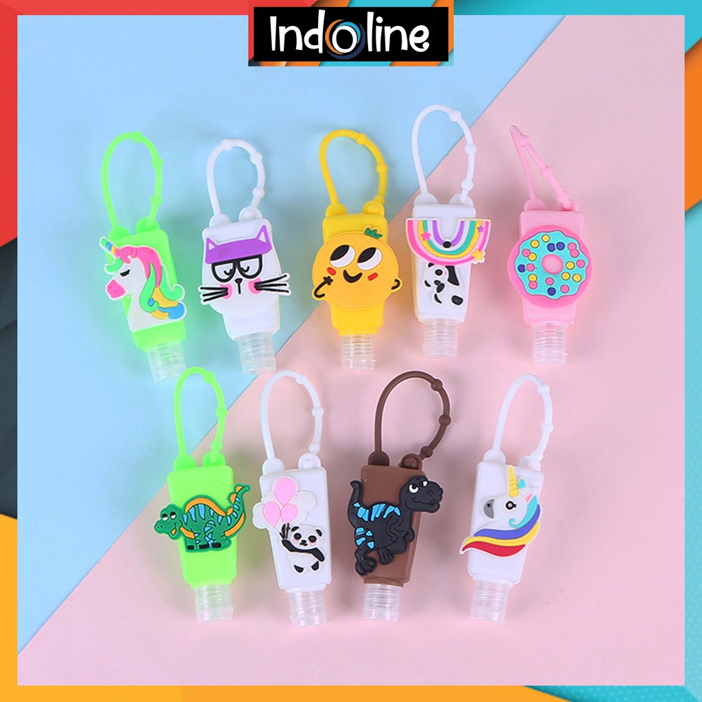 Jual Botol Hand Sanitizer Gantungan Tas Sekolah Motif Cartoon Petak ...