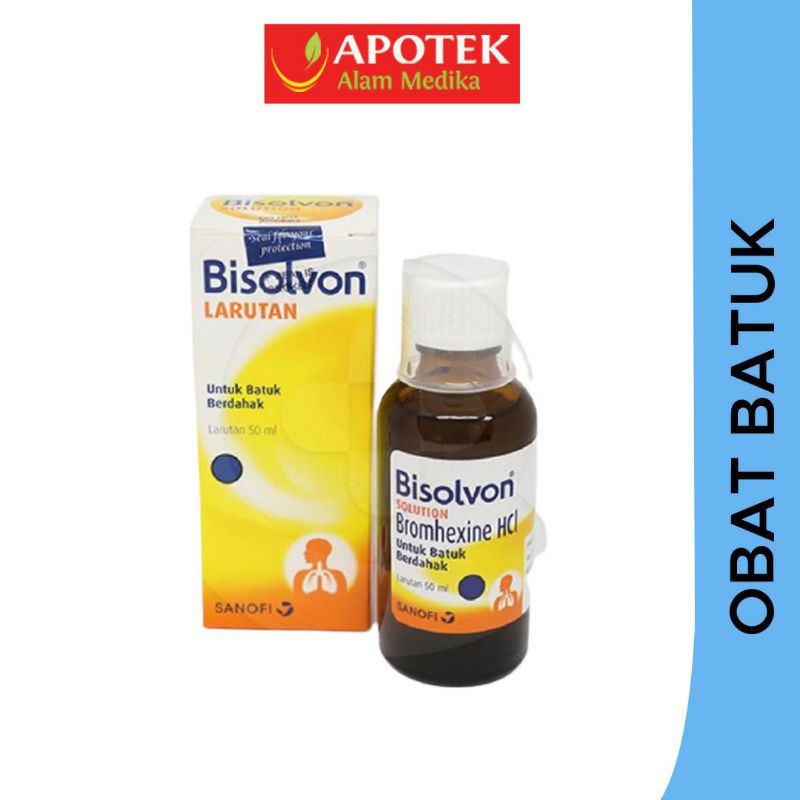 Jual Bisolvon Larutan 50ml - Obat Batuk Berdahak | Shopee Indonesia