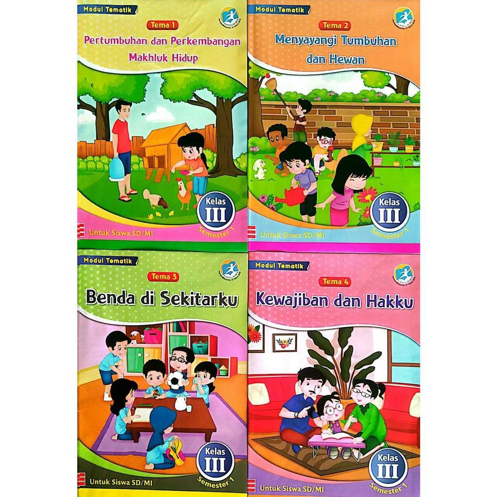 Jual Buku LKS Tematik Tema 1,2,3,4,5,6,7,8 Kelas 3 SD/MI Semester 1 & 2 ...
