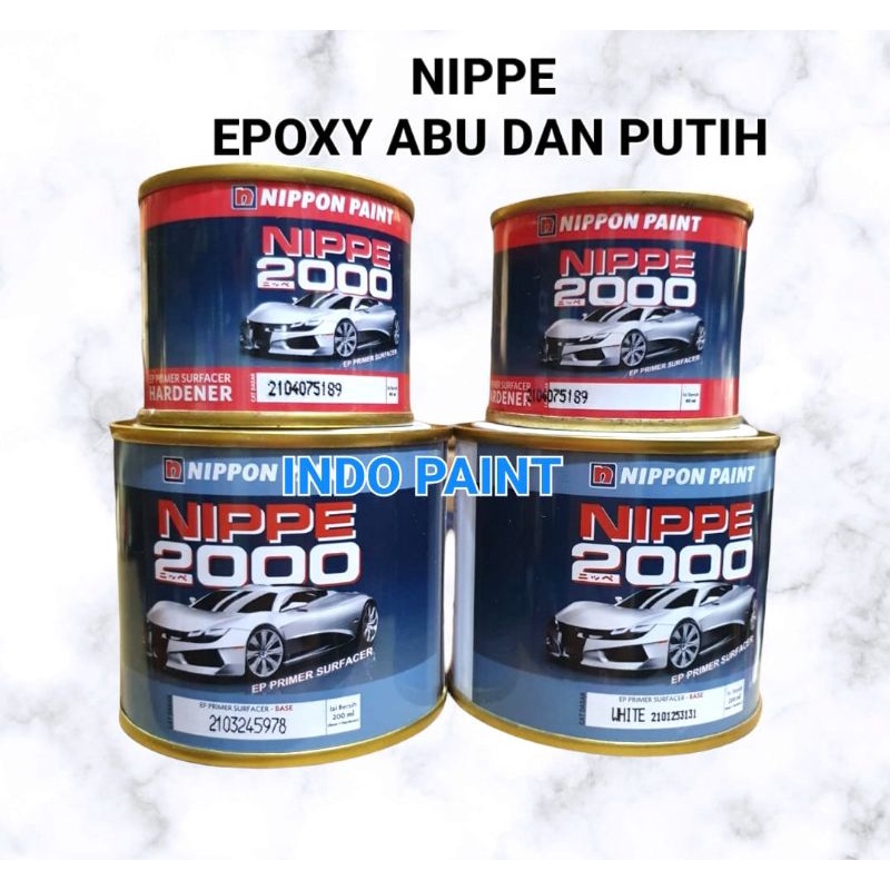 Jual Indo Paint Cat Nippon Nippe Primer Epoxy Surfacer Putih Dan