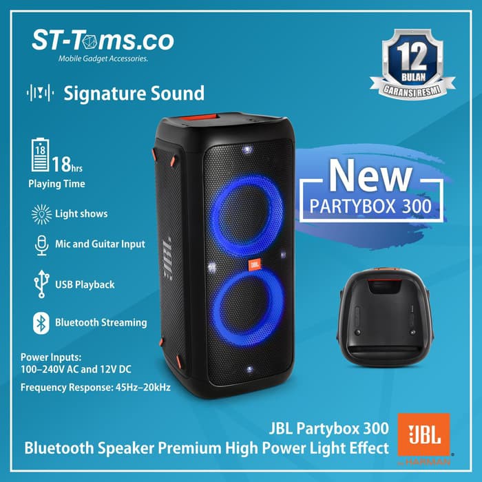 Jual Jbl Partybox Party Box Bluetooth Speaker Premium High