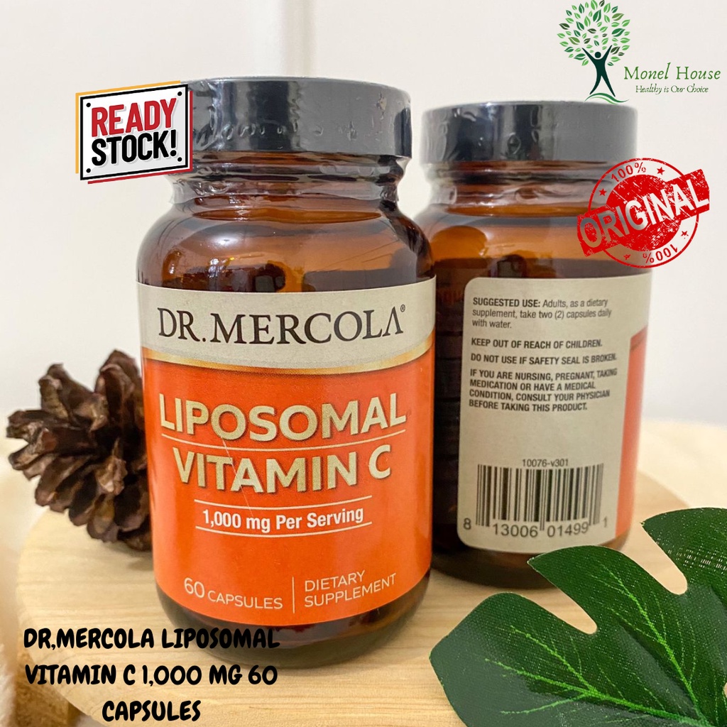 Jual [ready Stock] Dr Mercola Liposomal Vitamin C 1 000 Mg 60 Capsules Shopee Indonesia