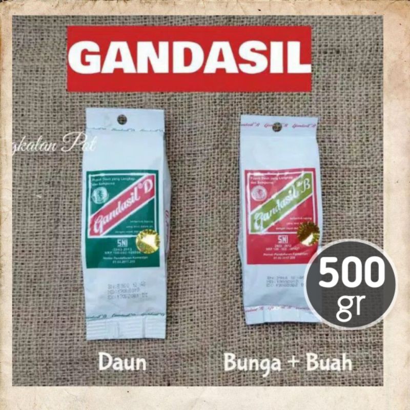 Jual Pupuk Gandasil B Dan D 500 Gram - Pupuk Daun, Bunga & Buah ...