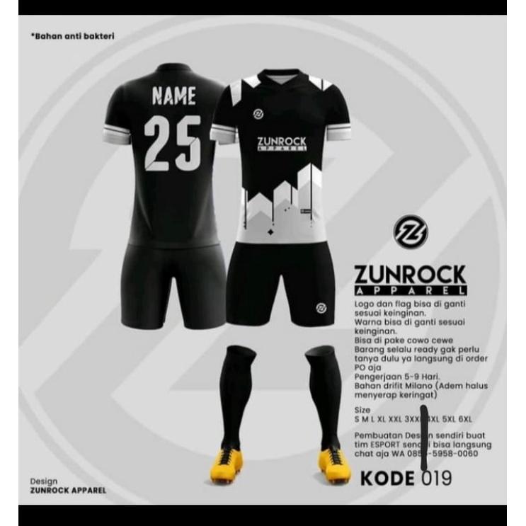 Jual jersey design printing/ jersey custom/ jersey bola/ jersey volly ...