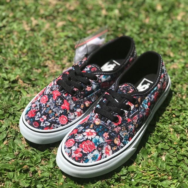 Vans authentic best sale floral