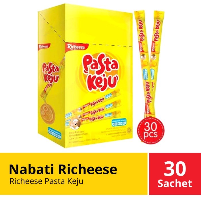 Jual BOX - Richeese Pasta 8g isi 30pcs | Shopee Indonesia