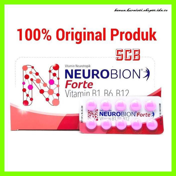 Jual VITAMIN-B- NEUROBION FORTE -PINK -10 TABLET -SUPLEMEN SISTEM ...