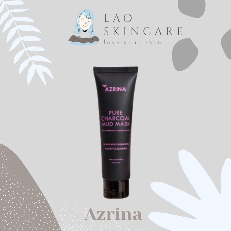 Jual Azrina Pure Charcoal Mud Mask | Shopee Indonesia