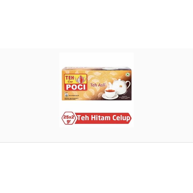 Jual teh poci celup 25x2g | Shopee Indonesia