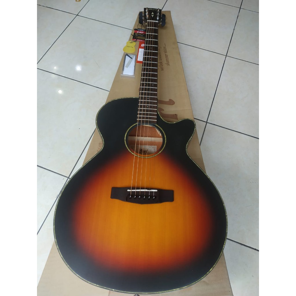 Jual Cort SFX E SFX E 3TSS Acoustic Guitar 3 Tone Satin Sunburst Shopee Indonesia