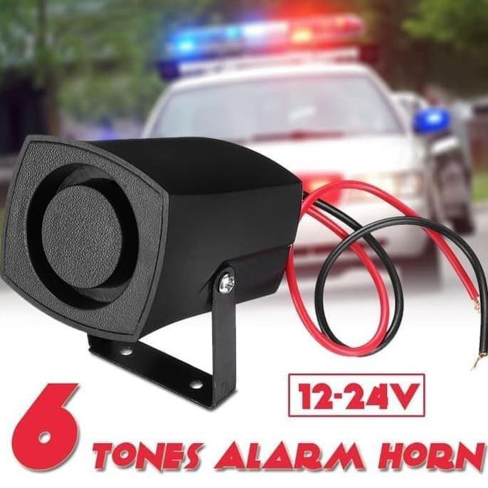 Jual Sirene Alarm Polisi 6 Tones Pemadam Kebakaran 12V High Decibel ...