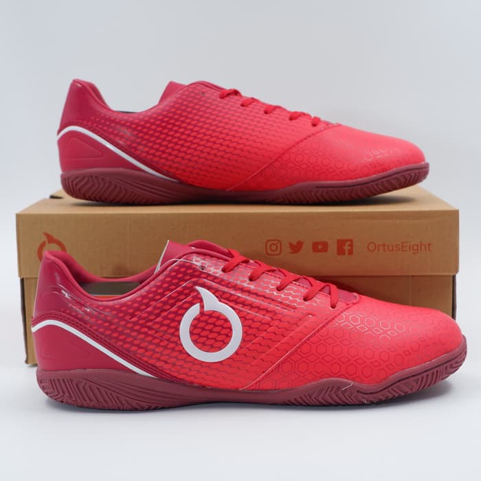 Jual Sepatu Futsal Original Ortuseight Genesis In Maroon Shopee Indonesia