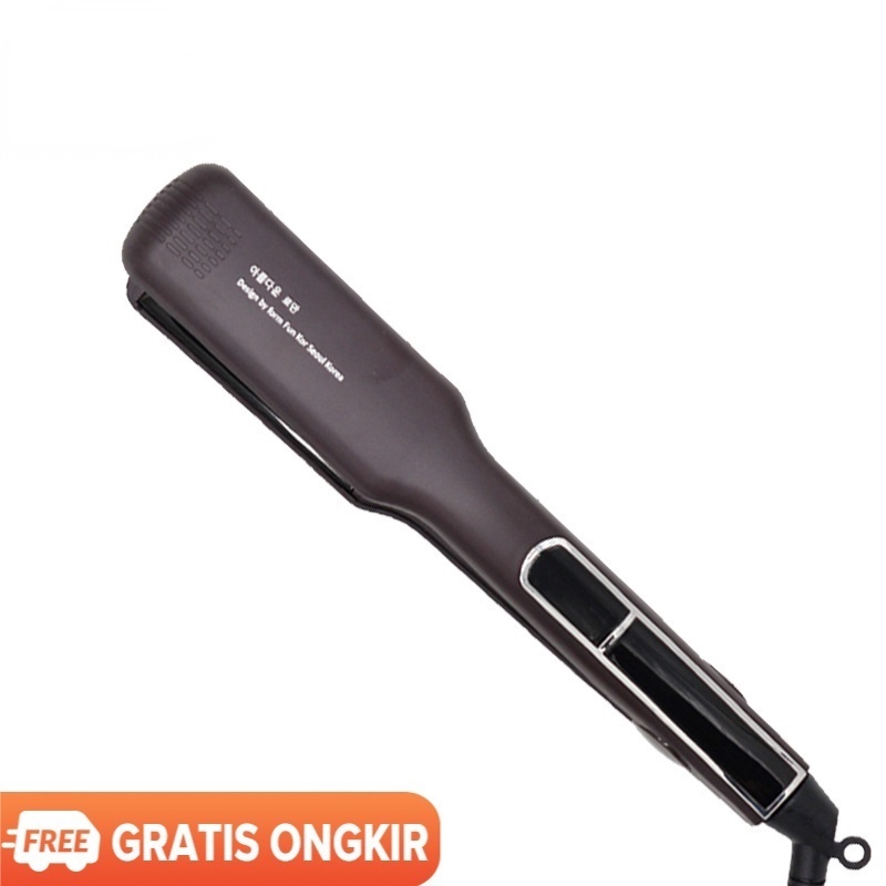 Jual Korea Profesional Keramik Pelat Lebar Pelurus Rambut Cepat ...