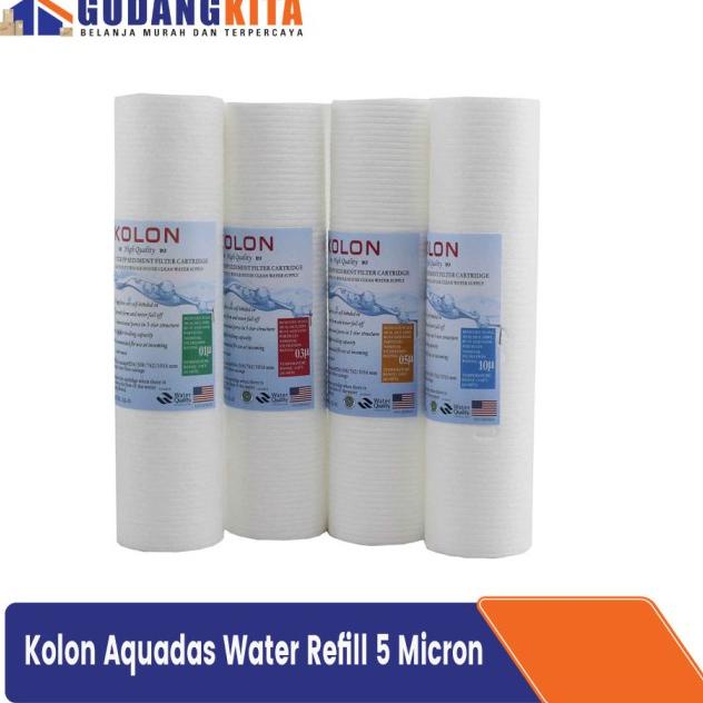 Jual Kualitas Bagus Aquadas Filter Air Sediment Cartridge Filter Air 5