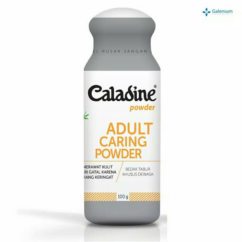 Jual Caladine Adult Caring Powder Bedak Gatal Dewasa 60 gr dan 100 gr ...