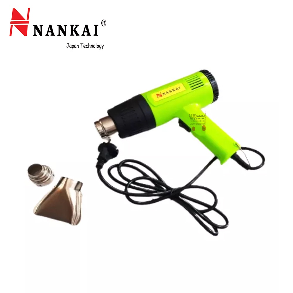 Jual Nankai Hot Air Gun Heat Gun Hijau Blower Pemanas Hotgun Pistol