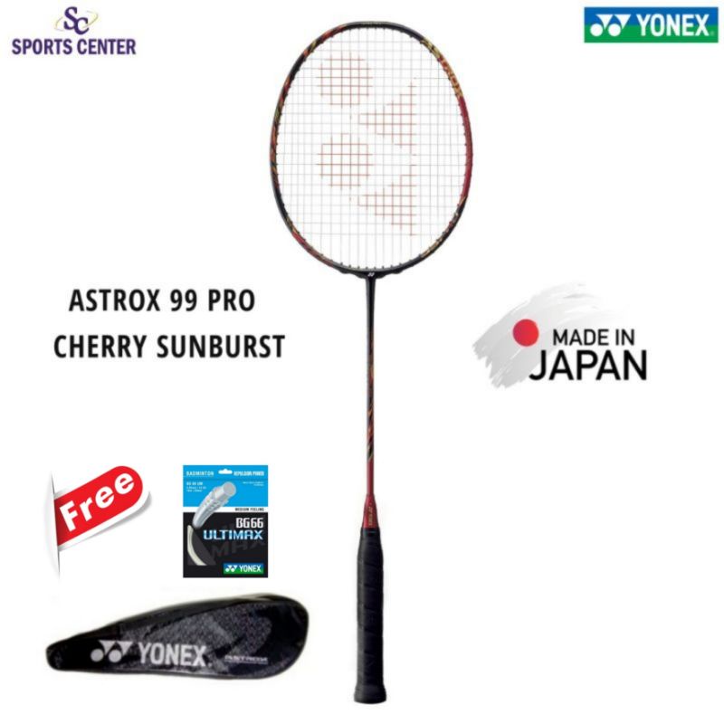 Jual New Raket Badminton Yonex Astrox 99 PRO / 99 PRO Cherry Sunburst ...