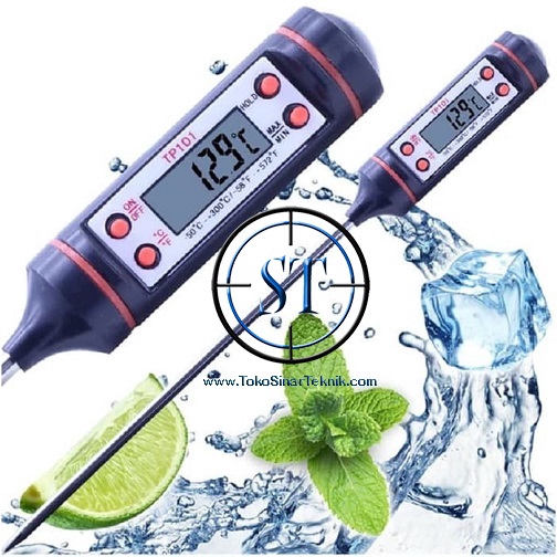Jual Thermometer Stick Digital Food Alat Ukur Suhu Meat Daging Air ...