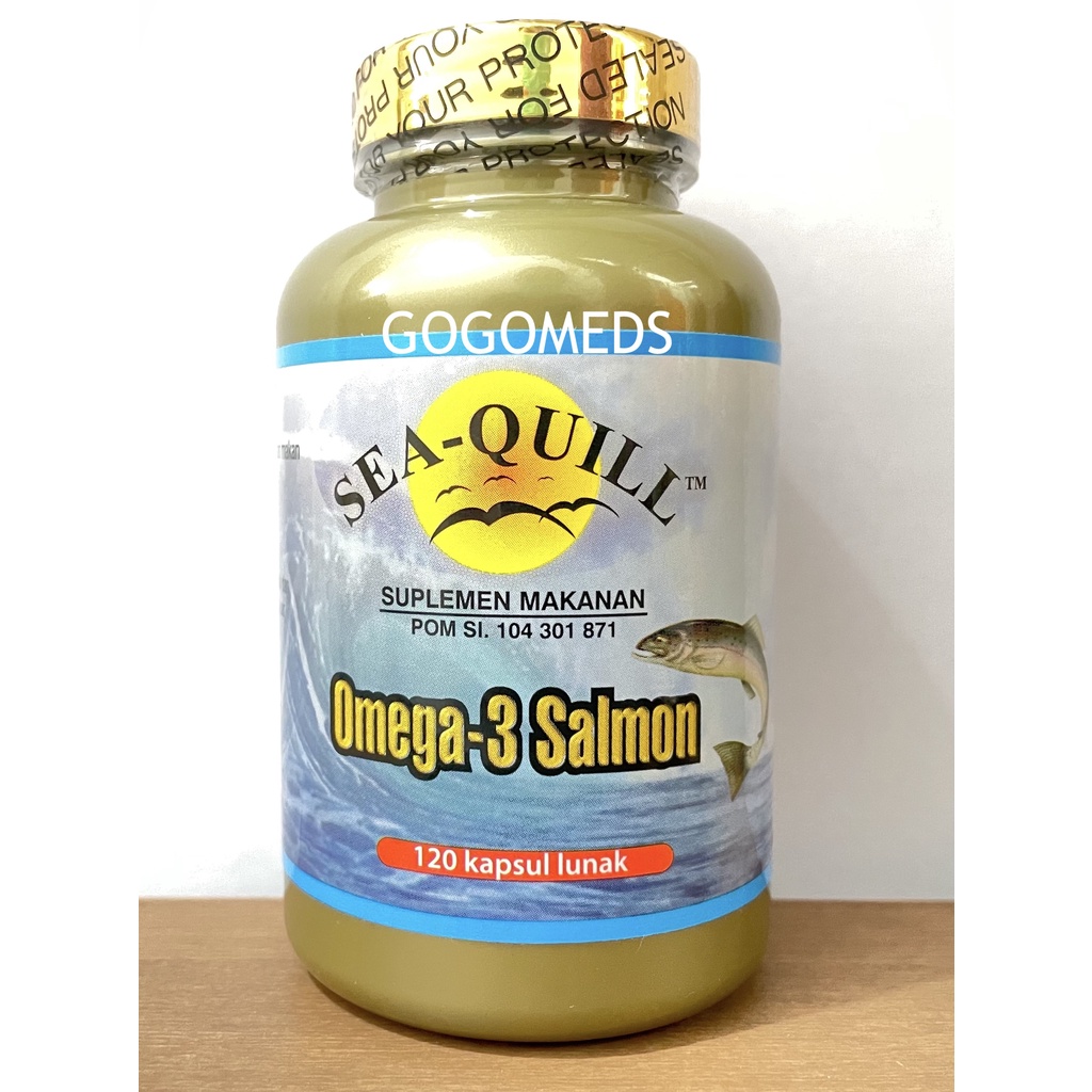 Jual SEAQUILL OMEGA 3 SALMON ISI 120 SOFTGEL SEAQUILL Shopee Indonesia