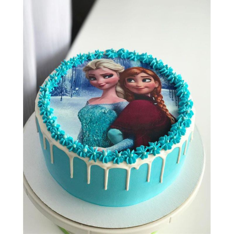 Jual Cetak Edible Image Printing 14x20cm Dekorasi Kue Ulang Tahun Cake