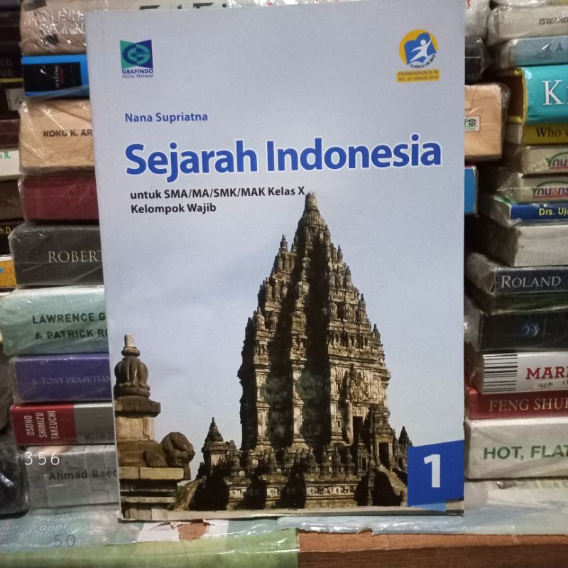 Jual BUKU BEKAS SEJARAH INDONESIA SMA Kelas 1 Grafindo | Shopee Indonesia