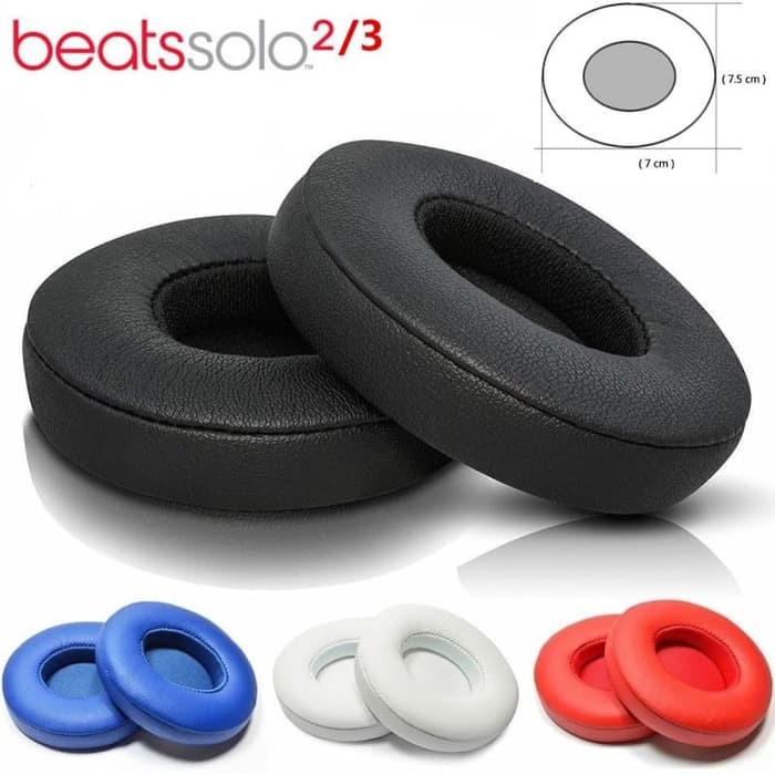 Jual High Quality Headphone Foampad Beats Solo Replacement Ear Pad Cushions Shopee Indonesia