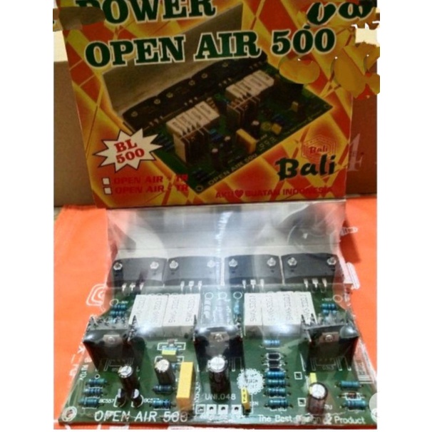 Jual kit power amplifier 500watt mono open air | Shopee Indonesia