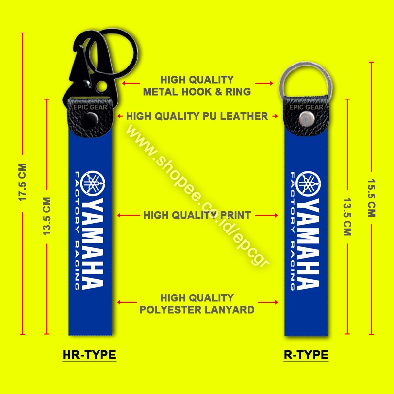 Jual HIGH QUALITY GANTUNGAN KUNCI YAMAHA FACTORY RACING TEAM MOTOGP ...