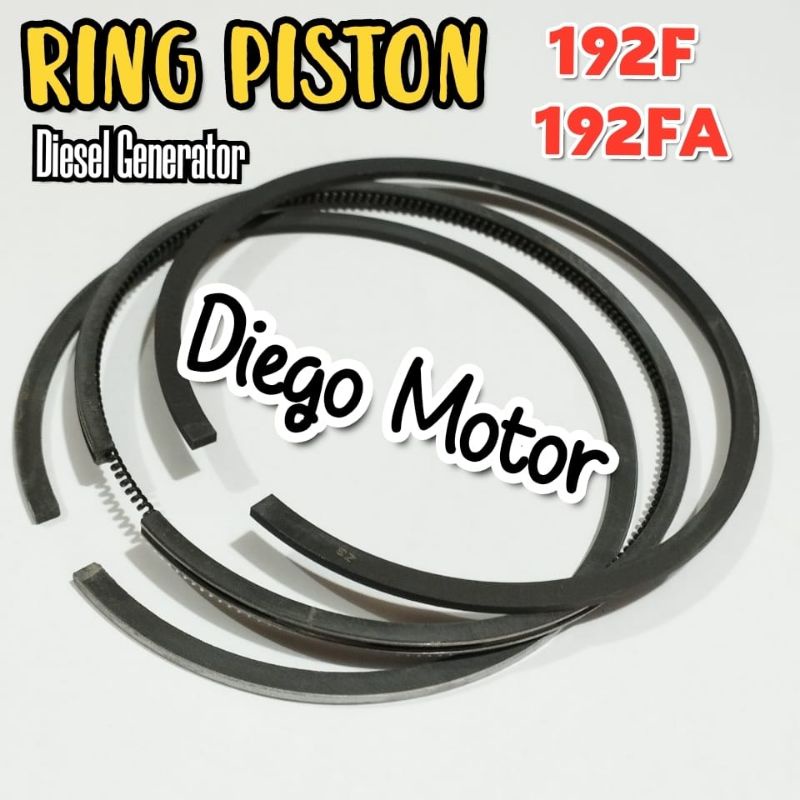 Jual 192F 192FA Ring Seher Piston Mesin Genset Silent Solar Kipor Kama