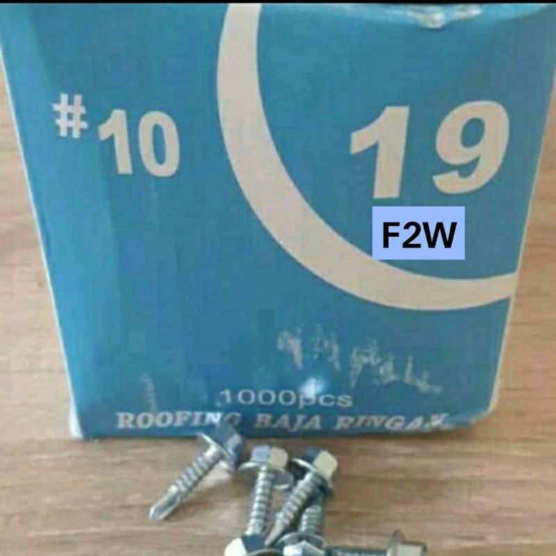 Jual X Baut Roofing Baja Ringan Zolo X Roofing Screw Mm