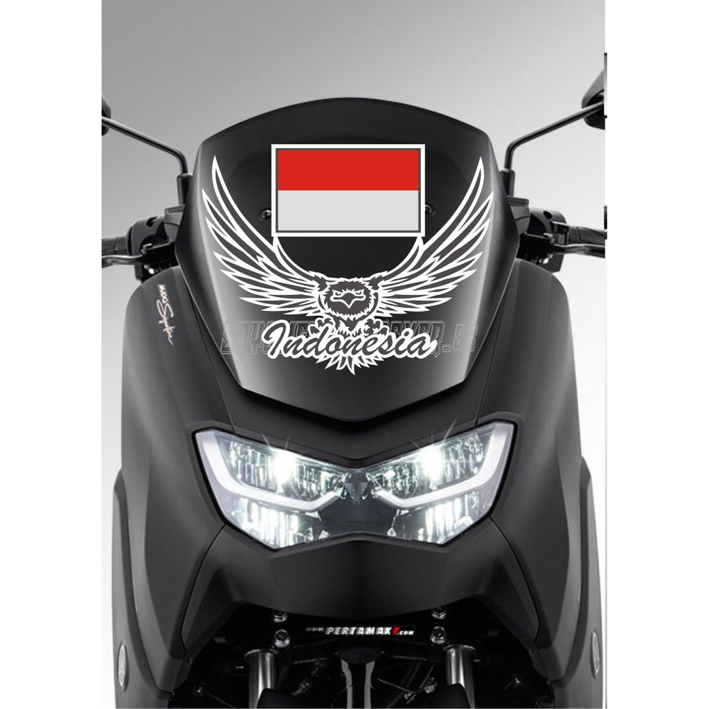Jual STICKER VISOR MOTOR NMAX STICKER CUTTING VISOR TERBARU MOTOR NMAX ...