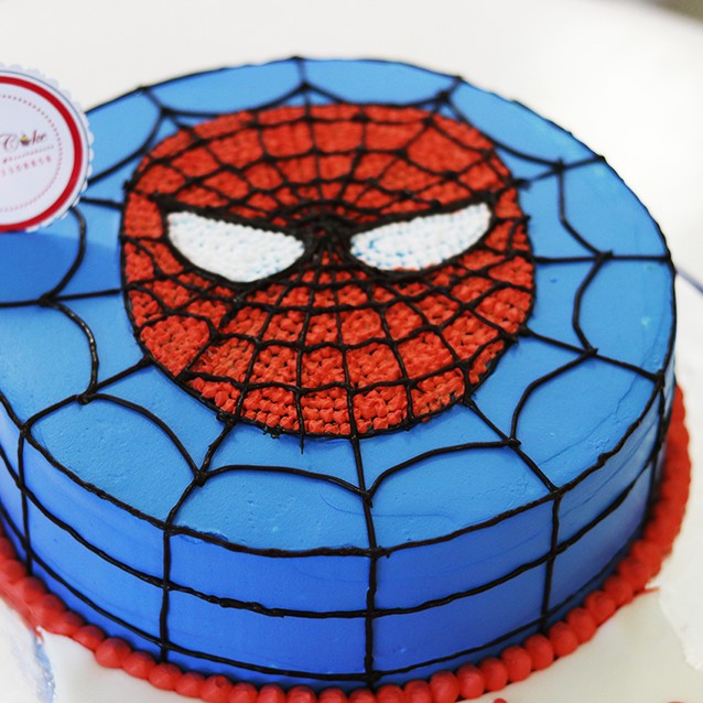 Kue Black Forest Animasi Spiderman yang Kreatif Ciptakan Momen Special