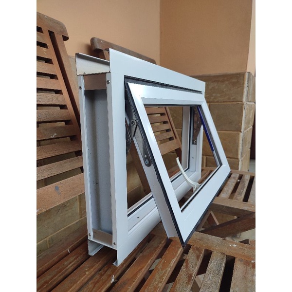 Jual Jendela Aluminium 40x60 Bouven / Boven / Bouvenlight | Shopee ...