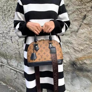 TAS IMPORT SLEMPANG LV ALMA DAMIER MINI FREE BOX & PAPERBAG - Putih di Dc  Coll | Tokopedia