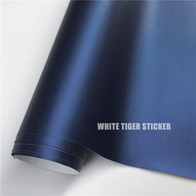 Jual Stiker Skotlet Metalik Krom Doff Biru Navy Sticker Scotlite Motor ...