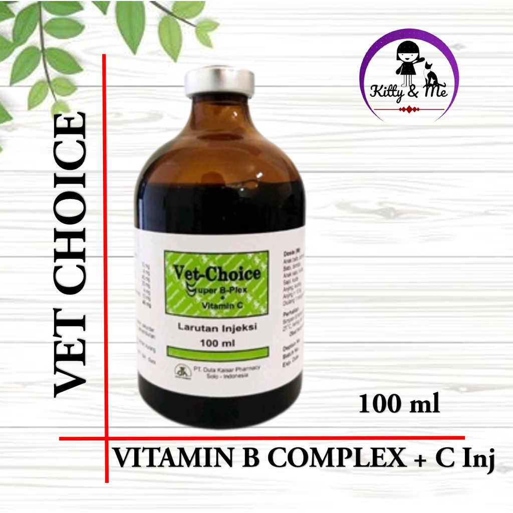 Jual VetChoice 100 ml Super B Kompleks & Vitamin C Untuk Ternak
