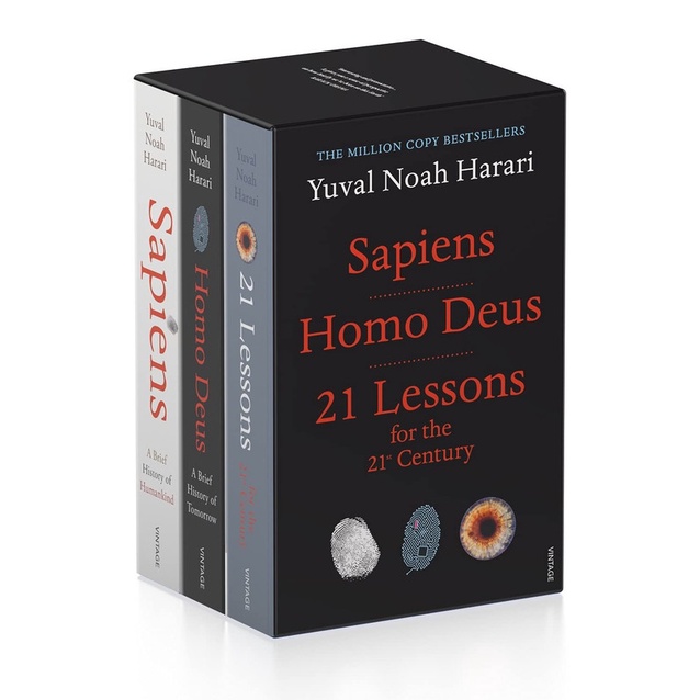 Jual Yuval Noah Harari Boxset (SAPIENS HOMO DEUS 21 LESSONS FOR THE ...