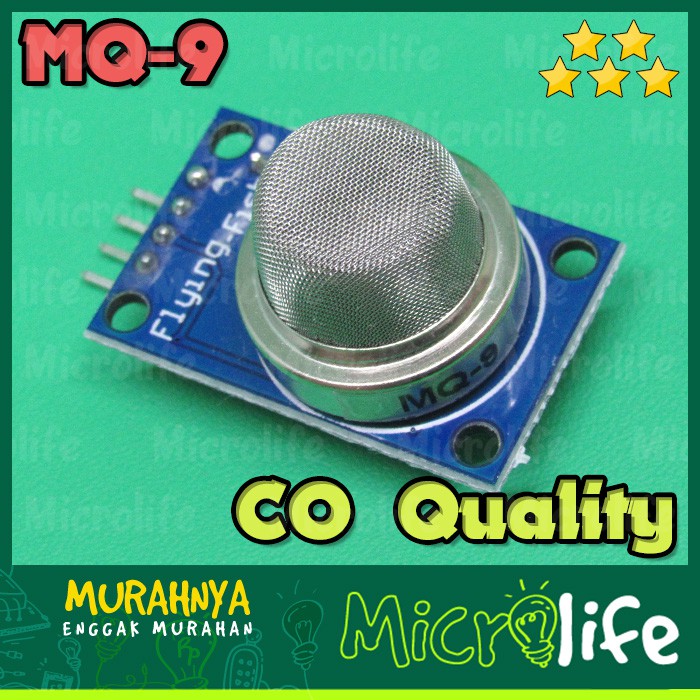 Jual MQ-9 CARBON MONOXIDE COMBUSTIBLE GAS SENSOR MODULE | Shopee Indonesia