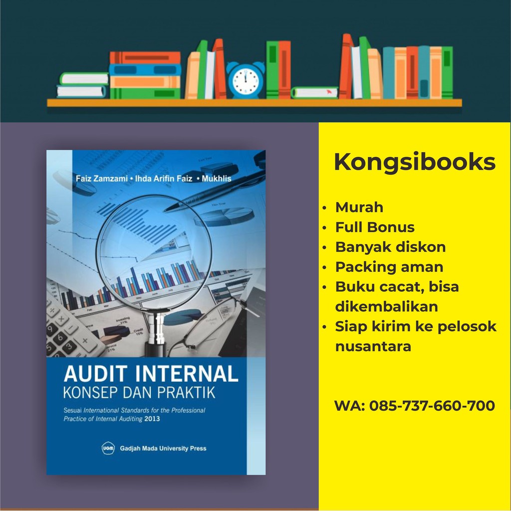 Jual Audit Internal: Konsep Dan Praktik Sesuai International Standards ...