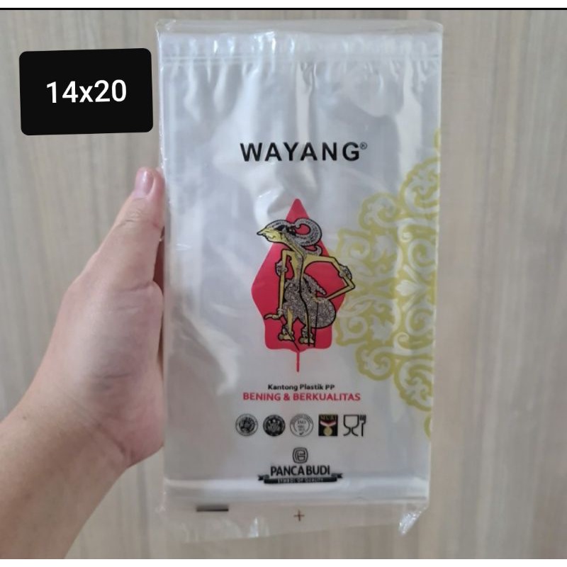 Jual Plastik Pp Wayang 14x20 Plastik Bening Uk14x20 Shopee Indonesia 9936