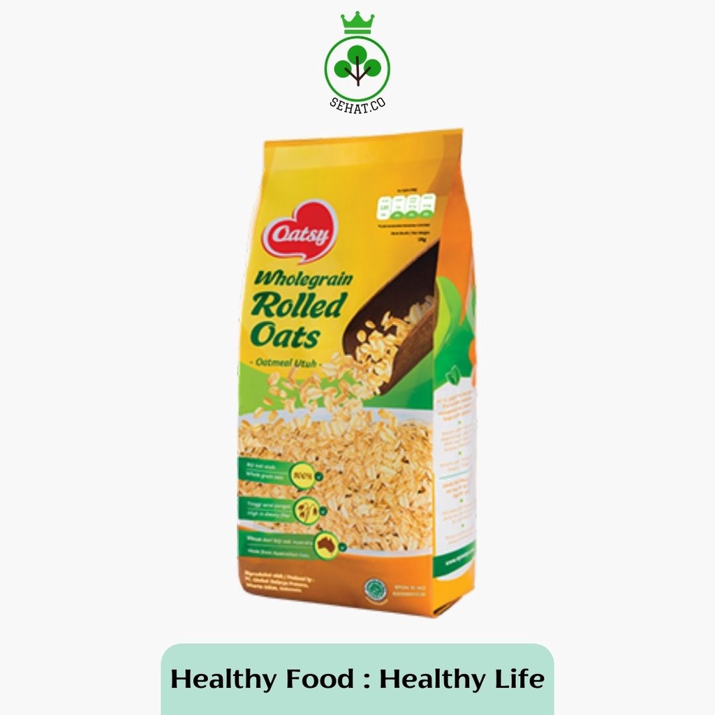 Jual Oatsy Oatmeal Rolled Oats (1 kg) Shopee Indonesia
