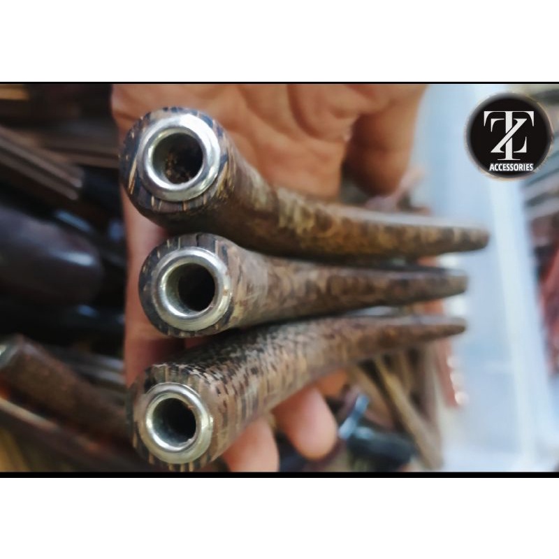 Jual once pipa rokok kayu liwung macan super 12cm | Shopee Indonesia