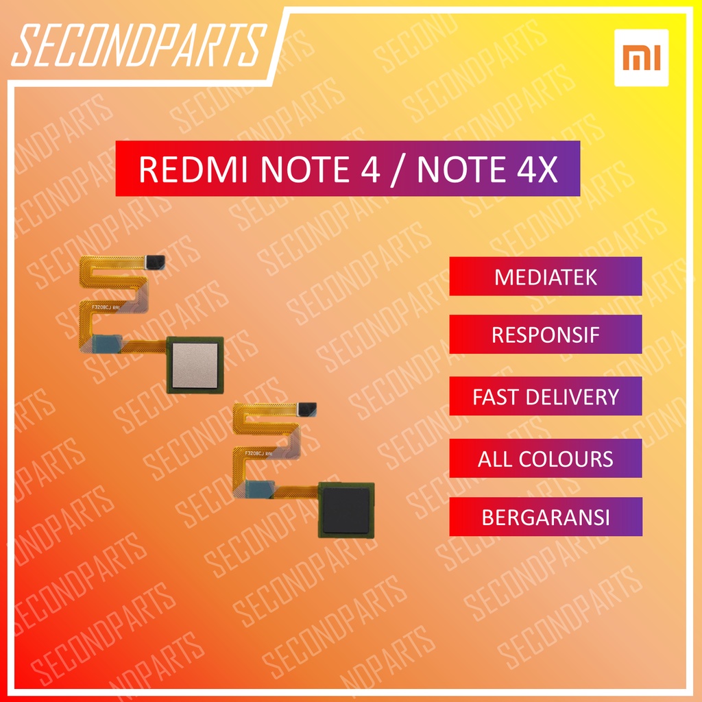 Jual FINGERPRINT FINGER SENSOR SIDIK JARI REDMI NOTE 4 / NOTE 4X ...
