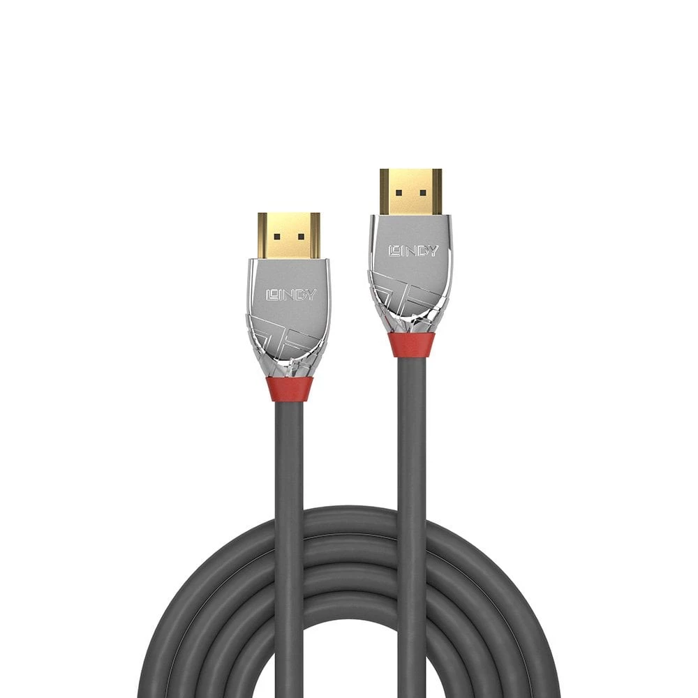 Kabel HDMI 2.0 LINDY 0.5M 1M 2M 3m 5M High Speed 8K 4K 120hz HDR Cromo Cable Dolby Vision HDR10+ HDR10 ARC 37870 37871